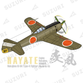 中島 四式戦 疾風 Ki-84 HAYATE 飛行第73戦隊機 中島 四式戦 疾風 Ki-84 HAYATE 飛行第73戦隊機