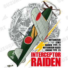 局地戦闘機 雷電21型 & 火星エンジン 局地戦闘機 雷電21型 & 火星エンジン